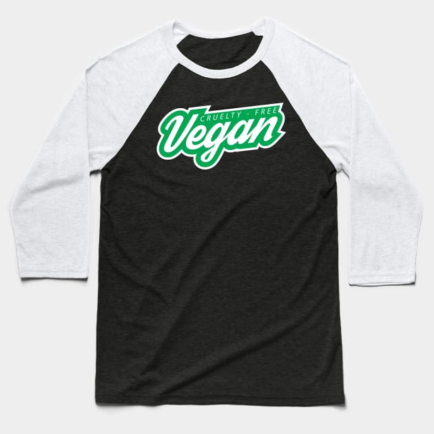 Cruelty-Free Vegan T-Shirt Baseball T-Shirt by glutenfreegear